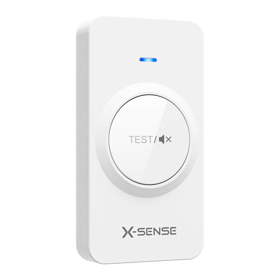 x-sense RC01 Pro Manual