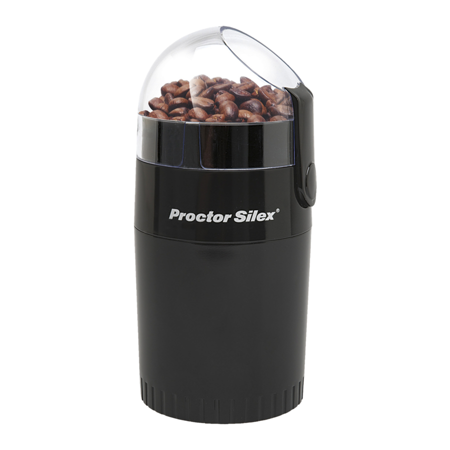 Proctor-Silex Fresh Grind Manual