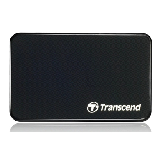 TRANSCEND SSD18M Manuals
