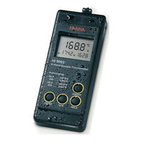 Hanna Instruments HI 9063 Instruction Manual