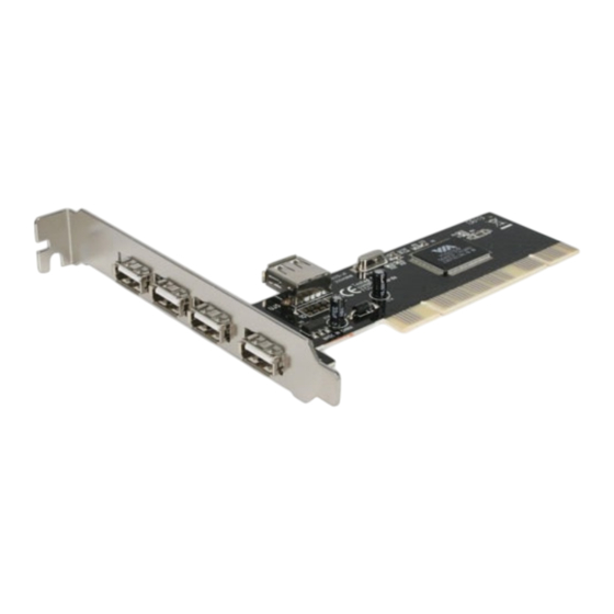 StarTech.com PCI220USB Instruction Manual