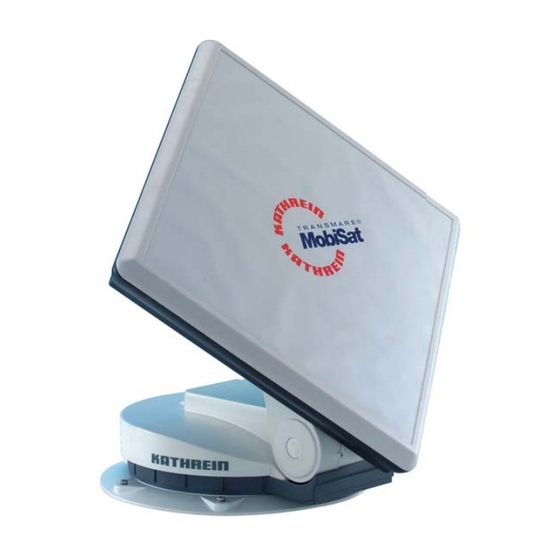 Kathrein MobiSet 2 Digital CAP 600 Installation And Operating Manual