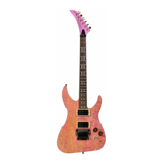 Peavey Vandenberg Quilt Top Operating Manual