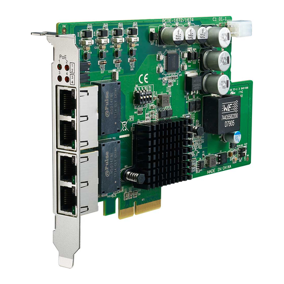 Advantech PCIe-1674 User Manual