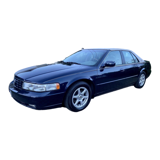 Cadillac Seville 2004 Customer Convenience/Personalization Manual