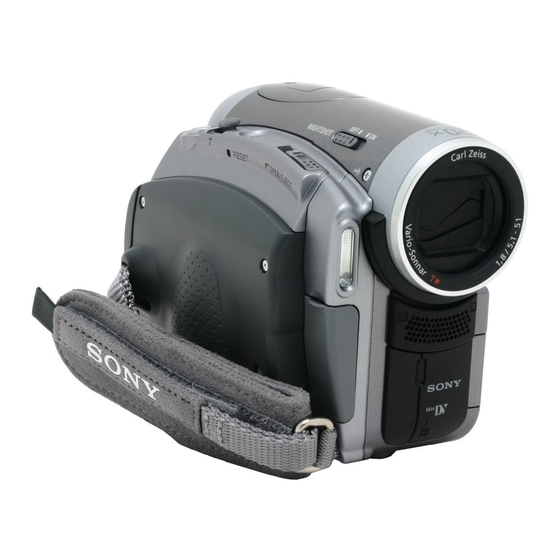 SONY HANDYCAM DCRHC90 OPERATING MANUAL Pdf Download ManualsLib