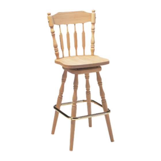 Whittier Wood Furniture 146W Instruction Sheet