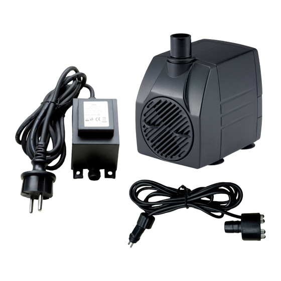 Profi-pumpe JR-800LV Operating Instructions Manual