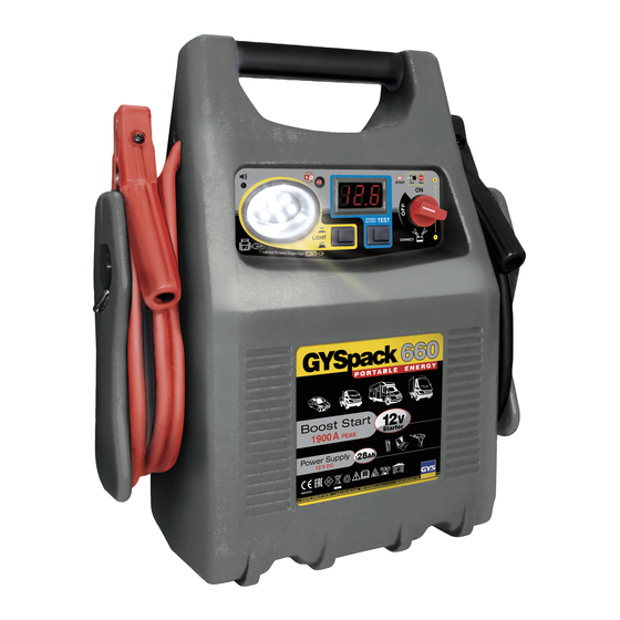 GYS GYSPACK 660 Manual