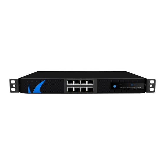 Barracuda ADC Quick Start Manual