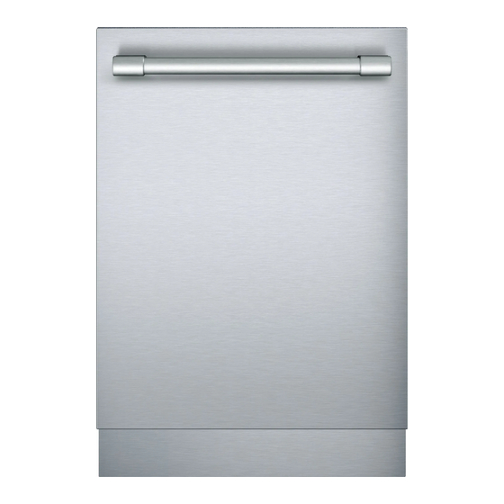 Thermador DWHD771W Series Quick Start Manual