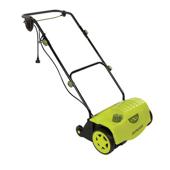 SNOWJOE SUNJOE AJ799E Operator's Manual