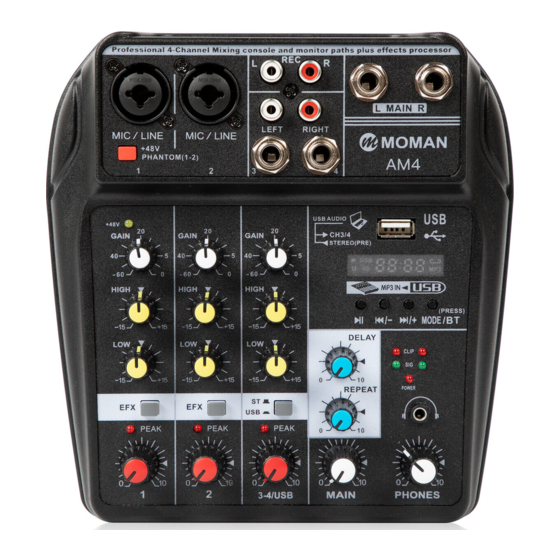 Moman AM4 User Manual