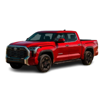 Toyota Tundra 2022 Manuals