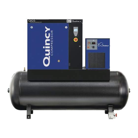 Quincy Compressor QGS 10 Instruction Book
