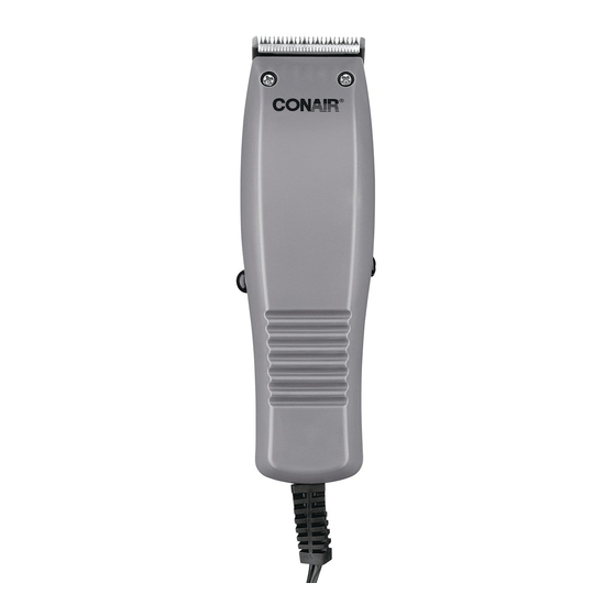 Conair 10 piece HC90JCC Instructions For Care And Use