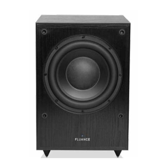 Fluance DB150 Instruction Manual