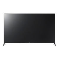 Sony BRAVIA KD-49X8505B Quick Start Manual