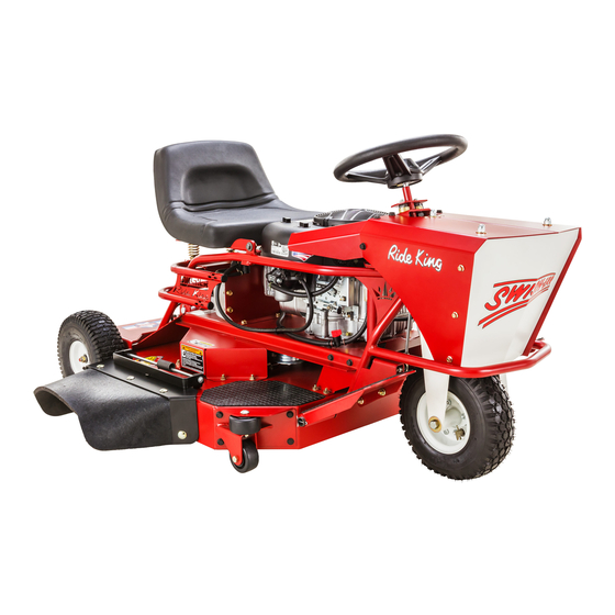 Swisher TWR10532BS Owner's Manual
