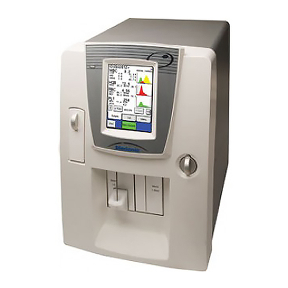 Medonic M Series Quick Reference Manual