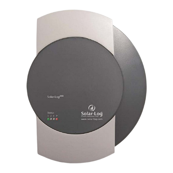 Solar-Log 200 User Manual