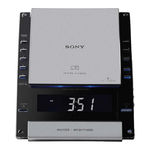 Sony DREAM MACHINE ICF-CD7000 Operating Instructions