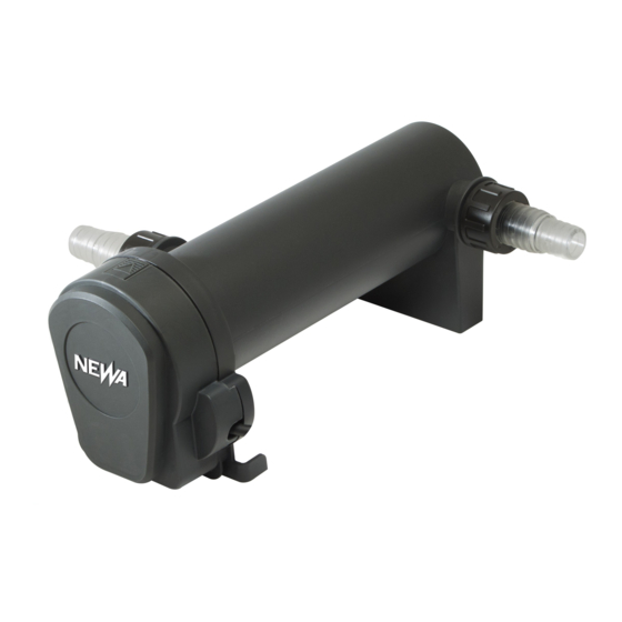 Newa Pond PURE LIGHT UV-C 7 Instructions And Guarantee