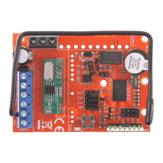 Allo RemoteControl APRIMATIC UNICO RR-SE Instructions