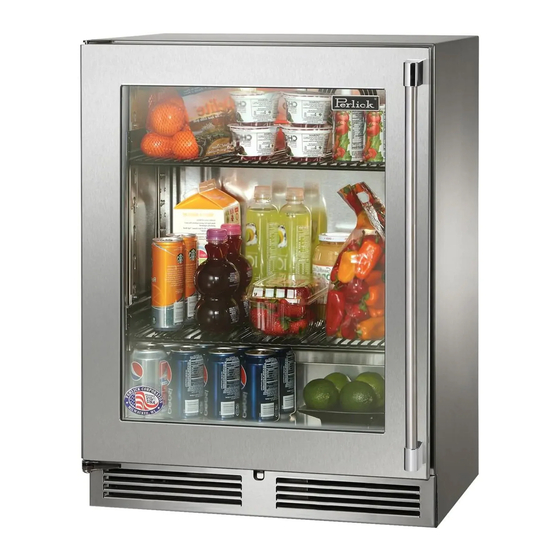 Perlick SIGNATURE SOTTILE Series Installation Manual