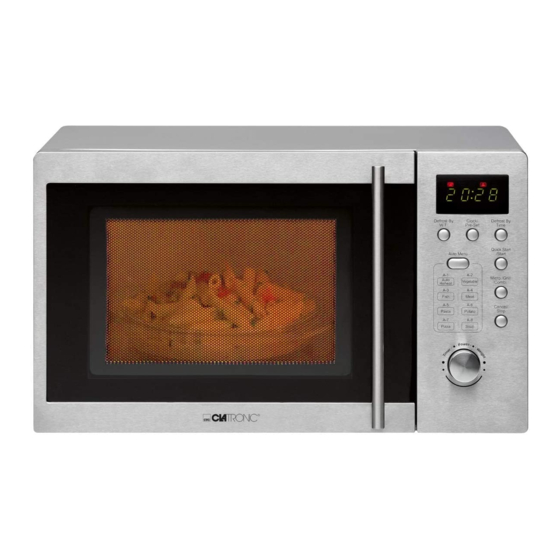 CTC Union Clatronic MWG 778 U Oven Manuals