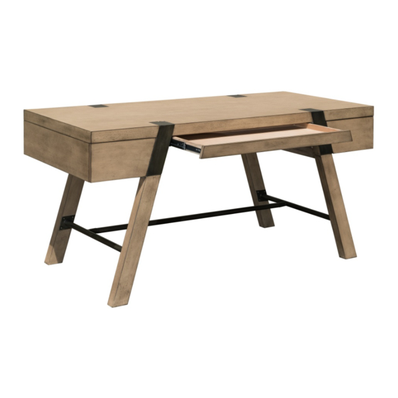 Madison Park ALBION WRITING DESK Assembly Instructions