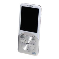 Sony Walkman NWZ-S755 Service Manual