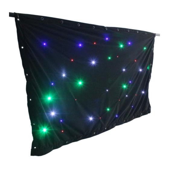 Beamz SparkleWall LED96 RGBW 3x2mtr Instruction Manual
