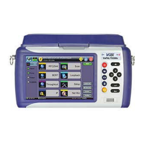 VeEX VePAL TX300M User Manual