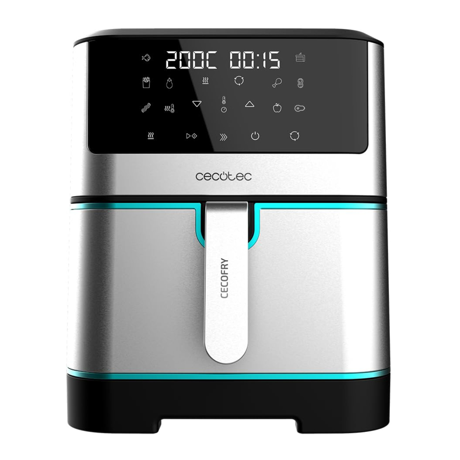 cecotec CECOFRY SUPREME 8000 (04984) - Air Fryer Manual