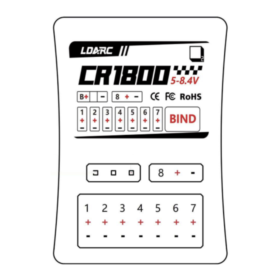 LDARC CR1800 User Manual