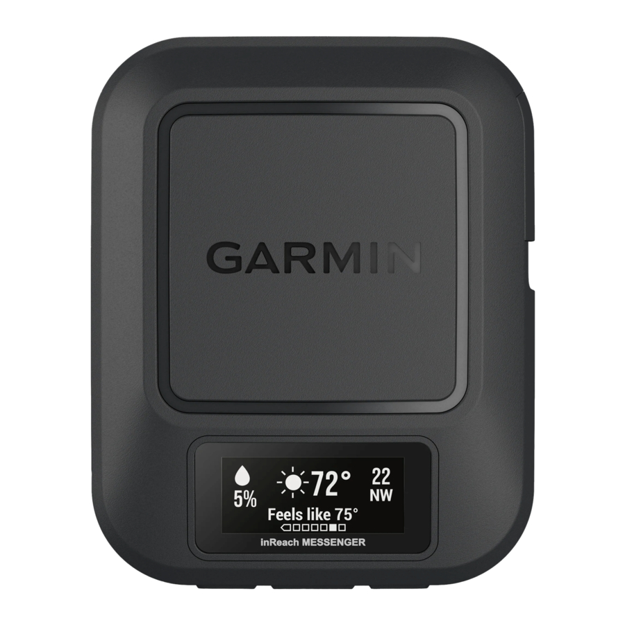 Garmin INREACH Manual