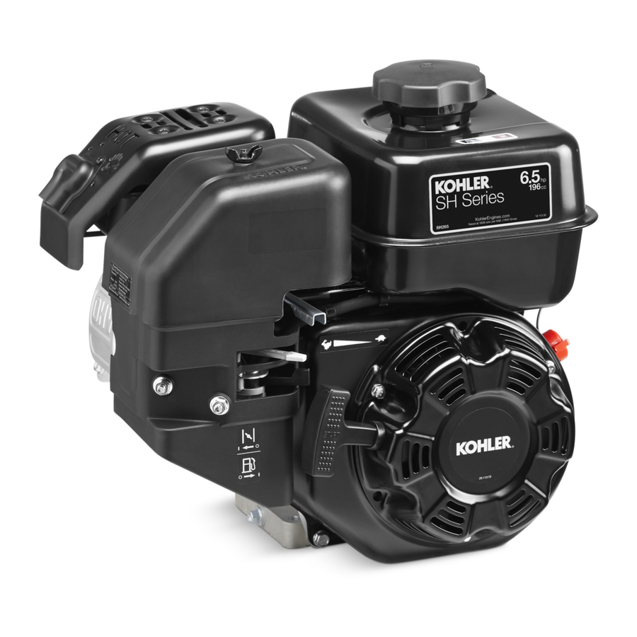 Kohler Courage SH265 Manuale Del Proprietario