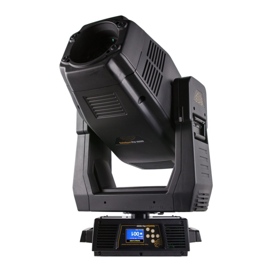 High End Systems SolaSpot Pro 1500 User Manual