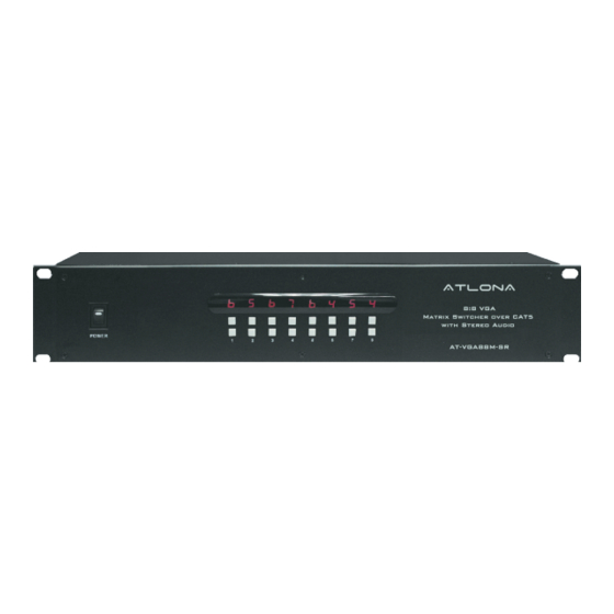 Atlona AT-VGA88M-SR User Manual