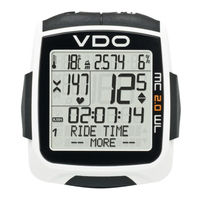 VDO MC 2.0 WL Instruction Manual