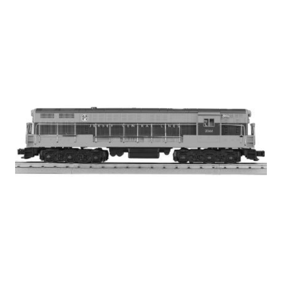 MTHTrains FM TRAINMASTER DIESEL ENGINE Operating Instructions Manual
