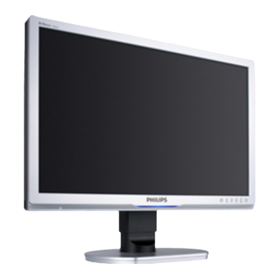 Philips Brilliance 240BW User Manual