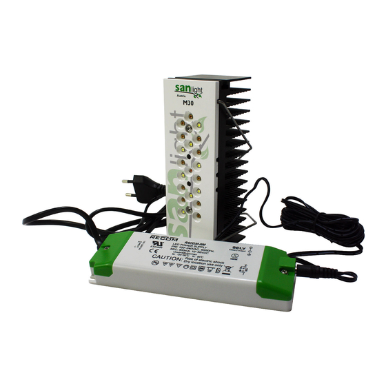 Sanlight M30 Instruction Manual