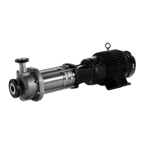 User Manuals: Grundfos CRN-H MAGdrive Multi-stage Pump