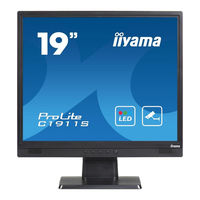 Iiyama ProLite C1911S-B3 User Manual