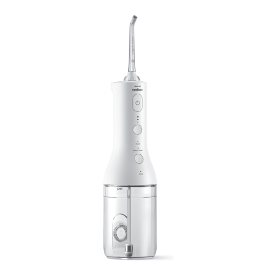 Philips Sonicare 3000 Series Quick Start Manual
