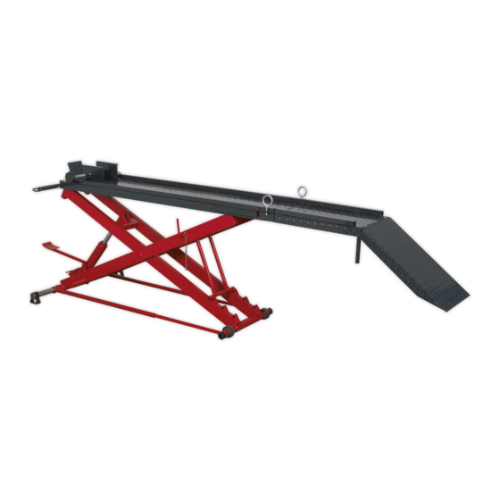 Sealey Quality MACHINERY MC550 Instructions