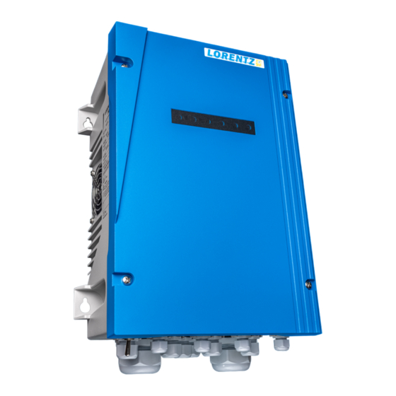 Lorentz PSk3-7 Manual For Installation And Operation