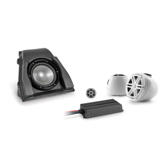 JL Audio SlamPak SLPK-YA-19FXC Installation Manual